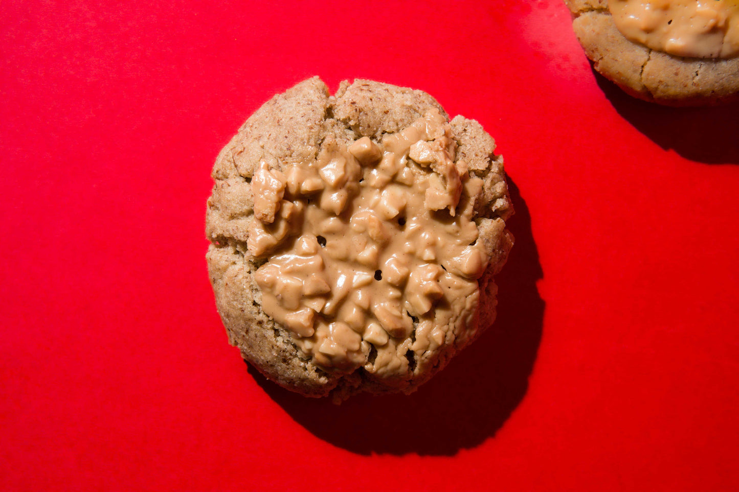 Vanilla Millet Cookie with Peanut Butter