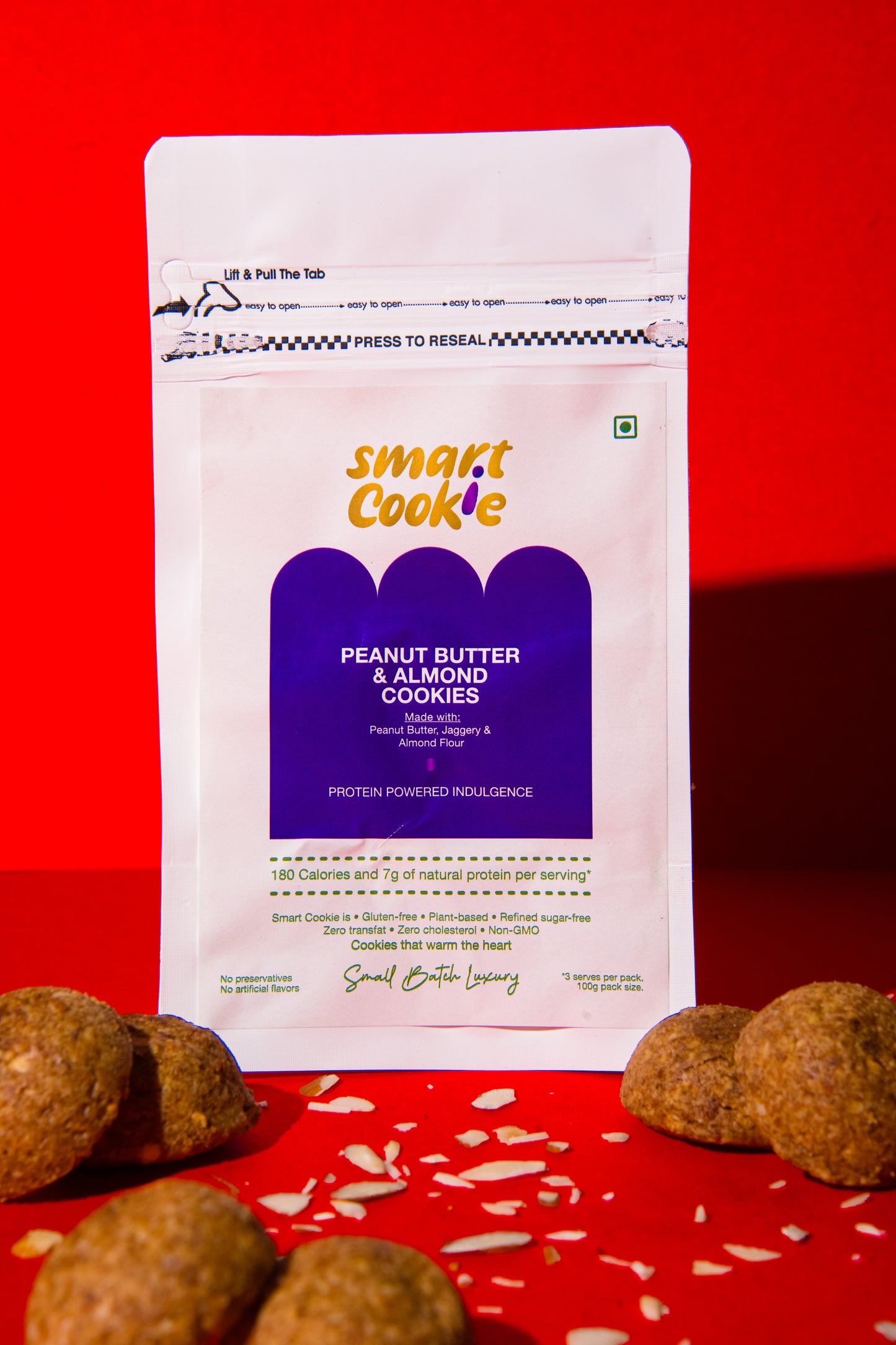 Peanut Butter Almond Cookies