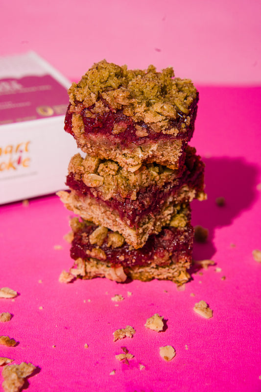 Strawberry Crumble Bars