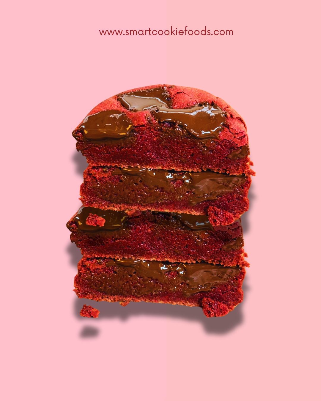 Red velvet dark chocolate Cookie – ₹199