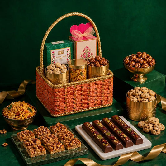 Festive Gift Basket ₹2,150 | Diwali Hamper – Smart Cookie