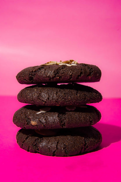 Dark Chocolate Almond Millet Cookie